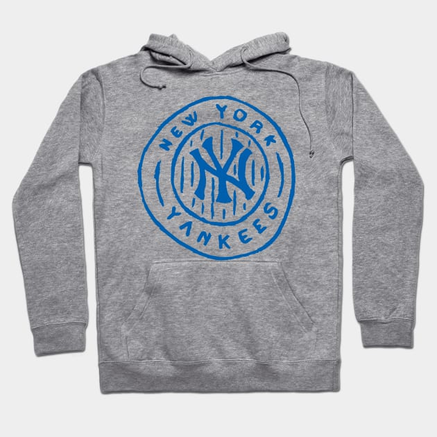 New York Yankeeeees Hoodie by Very Simple Graph